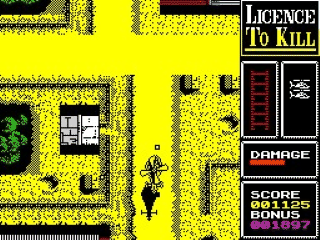 Licence to Kill screenshot 2 for ZX Spectrum
